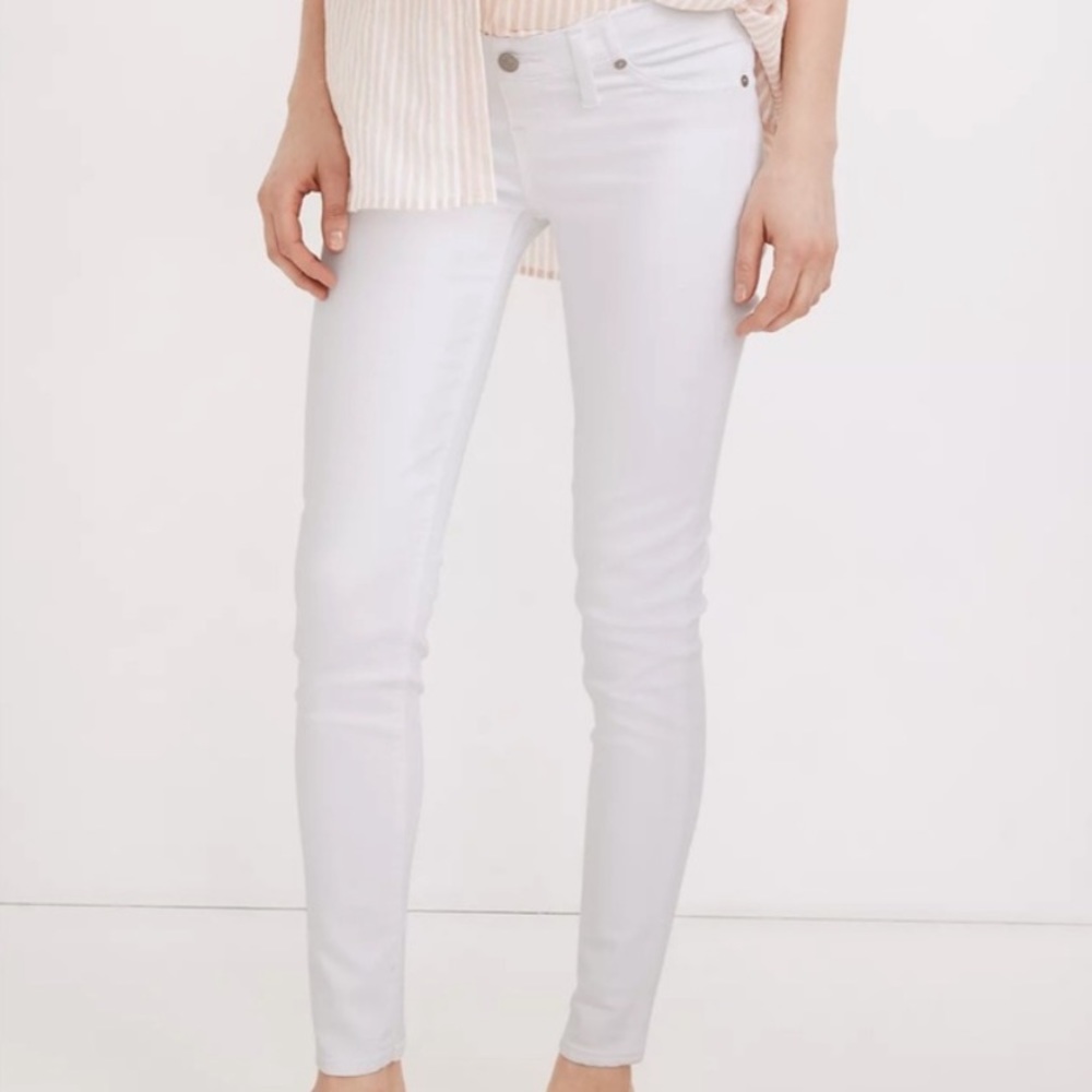 Madewell Maternity Side-Panel Skinny Jeans
